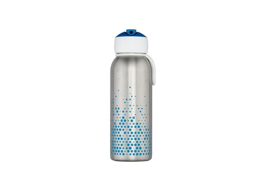 Isoleerfles flip-up campus 350 ml blue