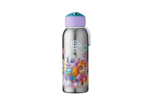 Isoleerfles flip-up campus 350 ml paw patrol girls