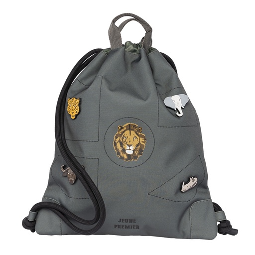 Zwemzak/turnzak city bag Big Five (Khaki)