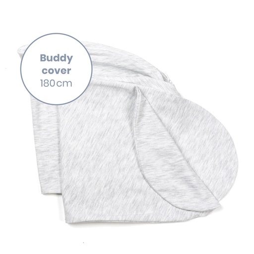 Hoes relaxkussen buddy met print chine white