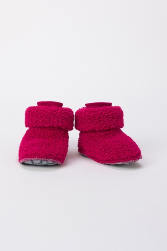 Pantoffels framboos-rood