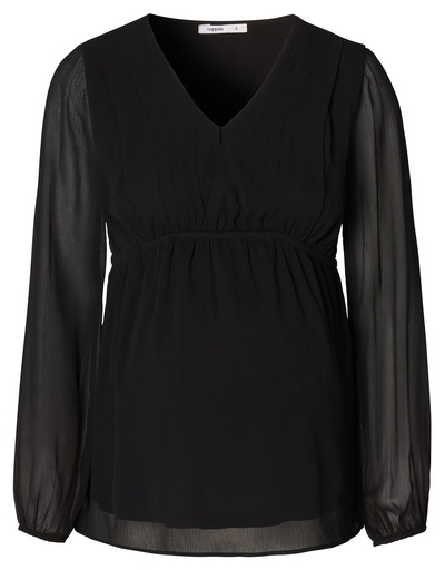 Blouse met borstvoedingsfunctie Pargas black