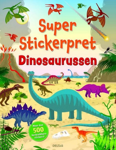 Super Stickerpret - Dinosaurussen