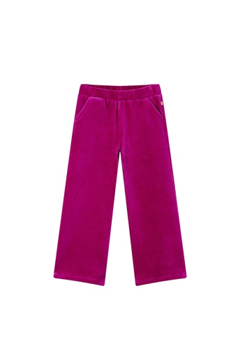 Broek Estee burnt dark pink