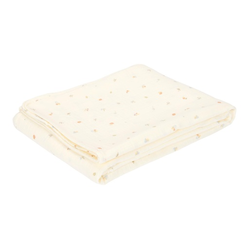 Dekentje voor babybed in tetra forest treasures