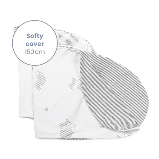 Hoes relaxkussen Softy fox grey