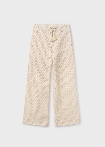 Knitted broek bone