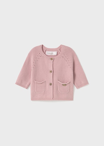 Gilet roze knit sakura