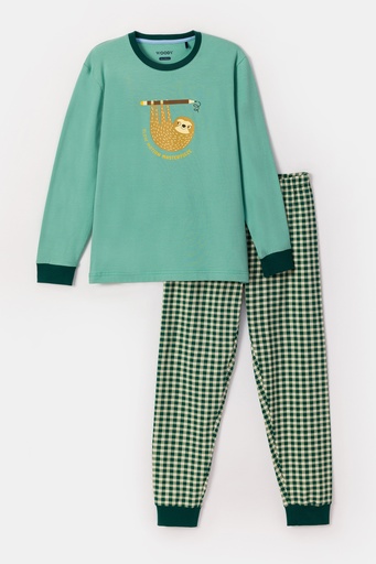 Pyjama muntgroen