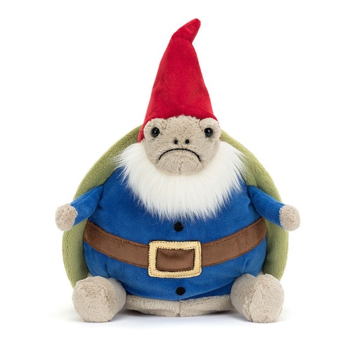 Knuffel schildpad Timmy 'Garden Gnome'