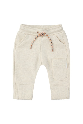 Broek Ossipee regular fit oatmeal melange