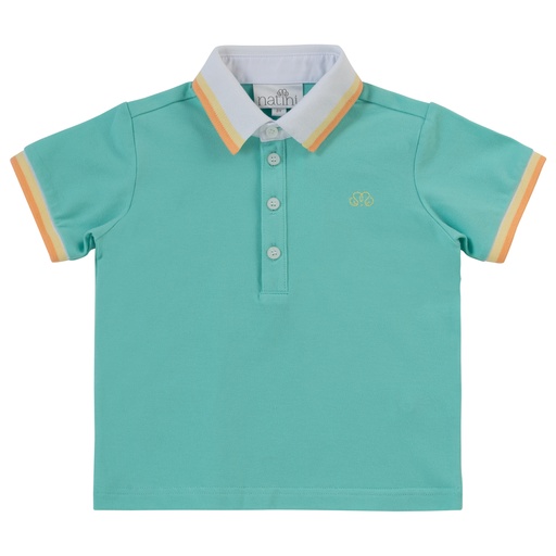 Polo Anton turquoise