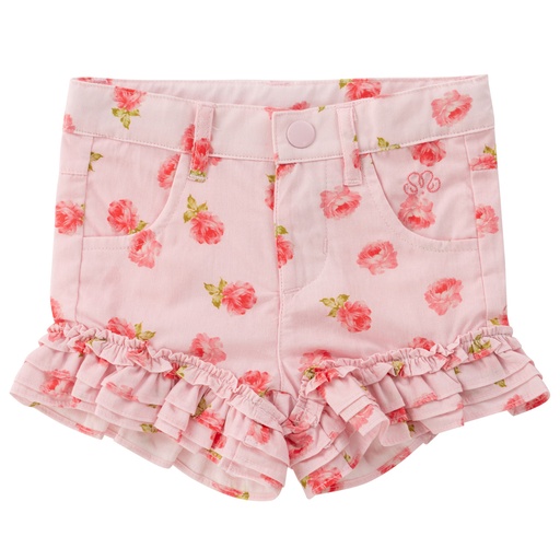 Short Flower Ruffle pink