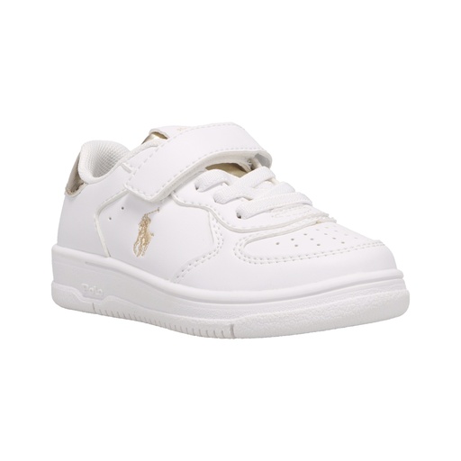 Sneakers Masters Court PS white - gold smooth - metallic