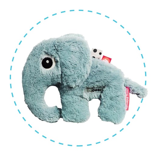 Knuffel cuddle cute Elphee blue