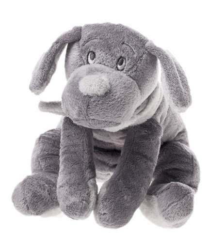 Knuffel 30cm hond Fifi donkergrijs