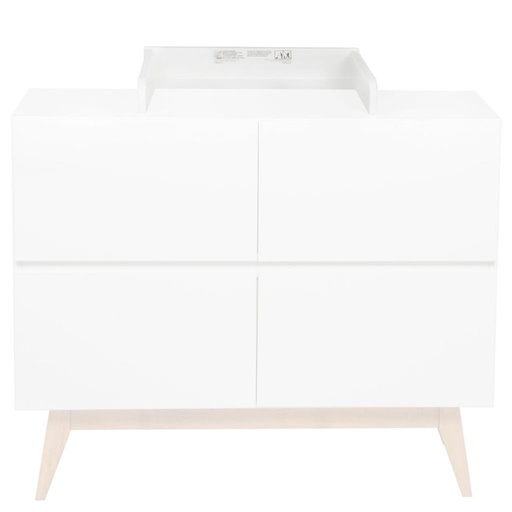 Verlengstuk commode trendy white