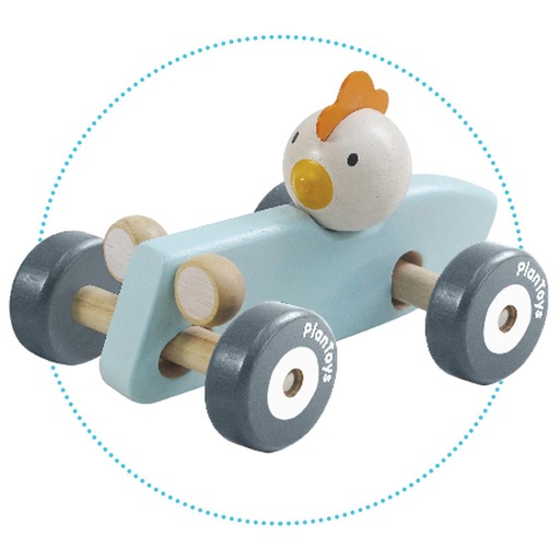 Planlifestyle - chicken racing car