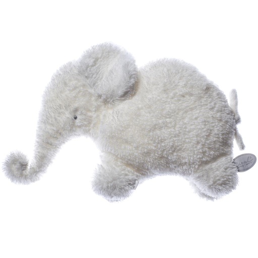 Knuffel olifant Oscar pancake wit wit