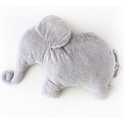 Knuffelkussen olifant Oscar XL (82cm) grijs