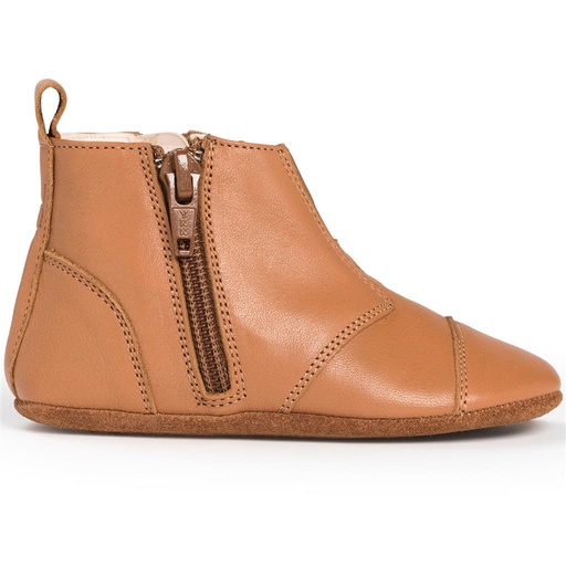 *Schoenen first steps (leder) sunset cognac