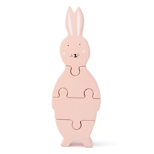 Dierenvormpuzzel mrs. rabbit