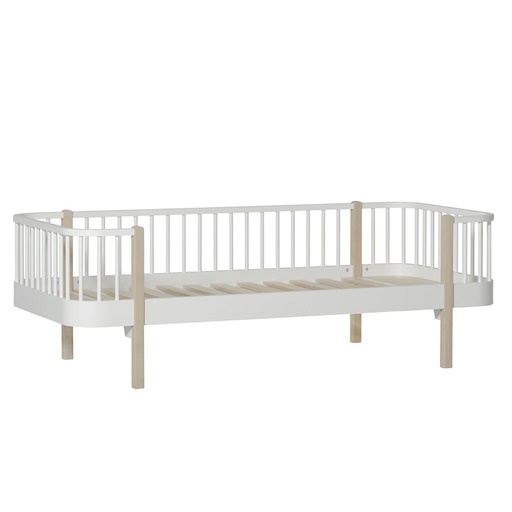 Eenpersoonsbed original day white-oak