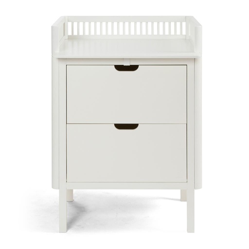 Commode drawers classic white