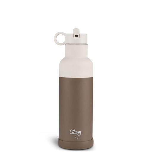 Drinkfles thermos 500 ml brown