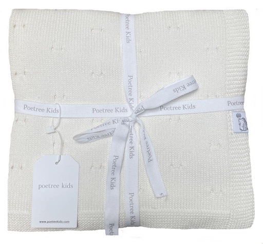 Deken wieg Saint-Tropez poetree kids off white