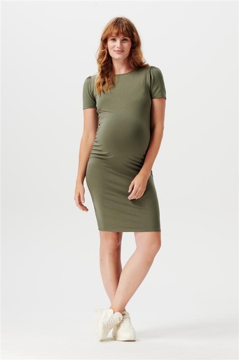 Jurk dusty olive