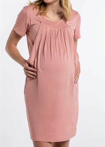 Jurk Nursing EcoVero pink