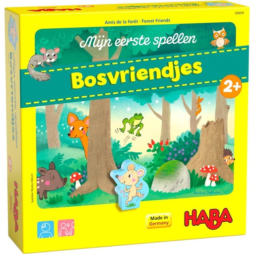 Mijn eerste spellen: bosvriendjes