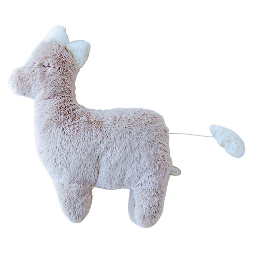 Muzikale knuffel alpaca Lulu greige