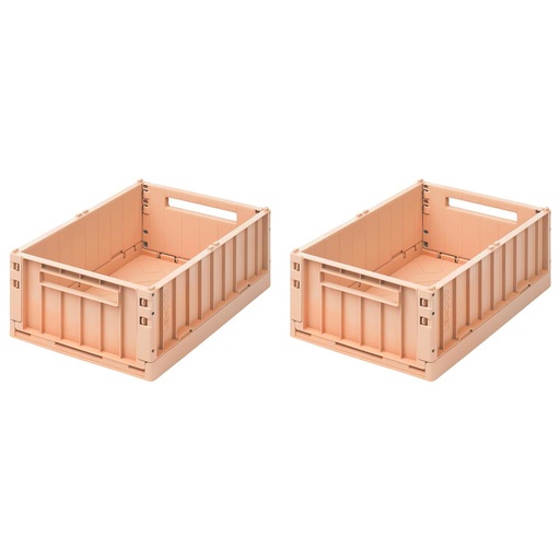 Opbergmand Weston medium (2-pack) tuscany rose