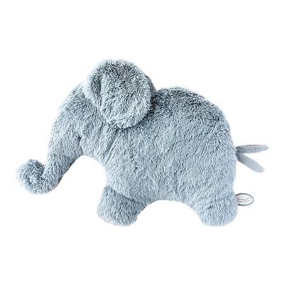 Muzikale knuffel olifant Oscar blauw