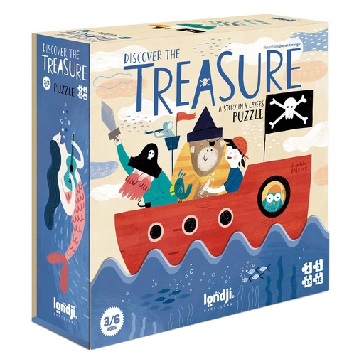 Puzzel discover the treasure