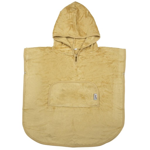 Poncho V-nek (4-6j) honey yellow