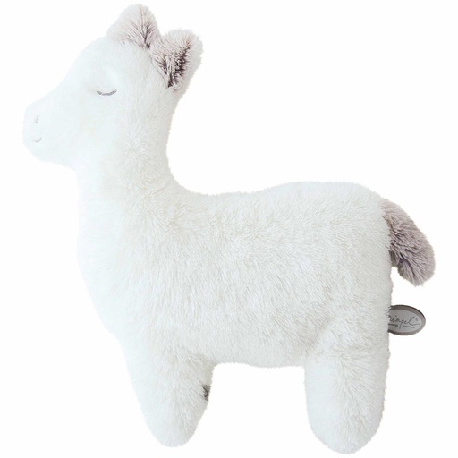 Knuffel (pancake) alpaca Lulu wit