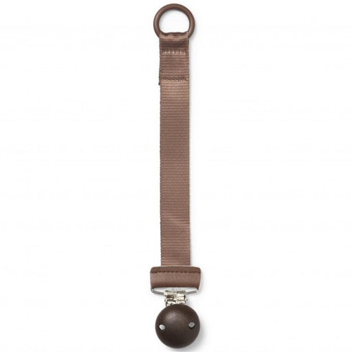 Fopspeenketting hout Elodie chocolate