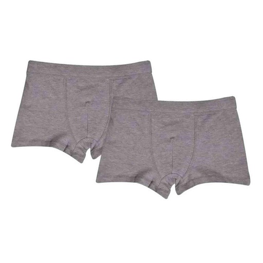 Boxershort (duopack) grijs melange