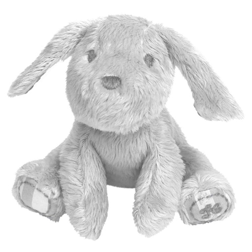 Knuffel hond Lucien (12cm) grisclair(lightgrey)