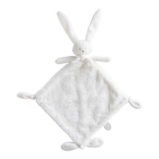 Knuffeldoek (doudou) konijn Ella wit