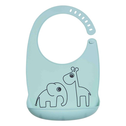 Slab (silicone) deer friends blue