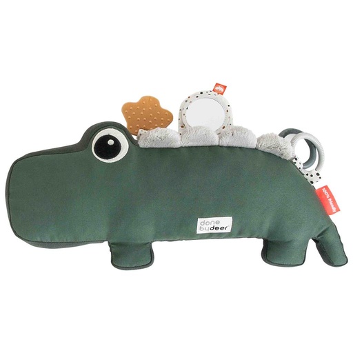 Activiteitenknuffel Croco green