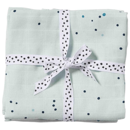 Tetradoeken (2-pack) dreamy dots blue