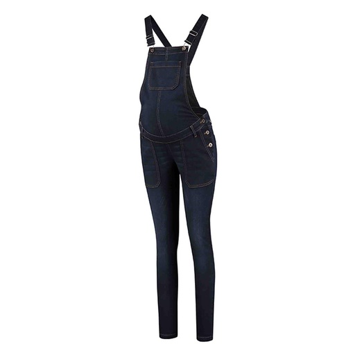 Zwangerschapsjeanssalopet Dark Wash