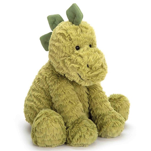 Knuffel fuddlewuddle dino (medium) groen