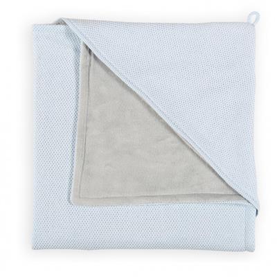 Wikkelcape classic soft blue