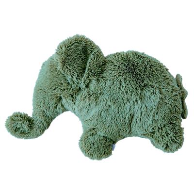 Knuffel olifant Oscar pancake groen